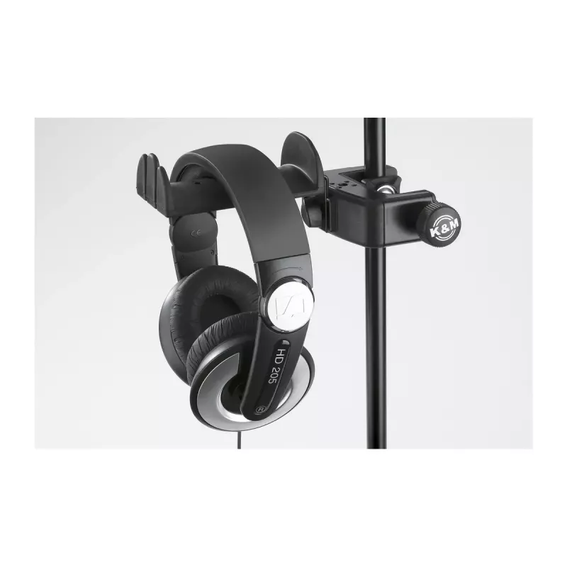 Supporto per cuffie König & Meyer 16085 alluminio acciaio nero