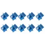 Tappo parapolvere 10 pezzi ShiverPeaks BS08-01023-10