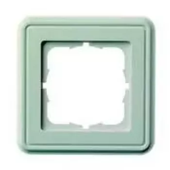 Placca di copertura Tgate Telegärtner bianco PVC per prese a parete e moduli