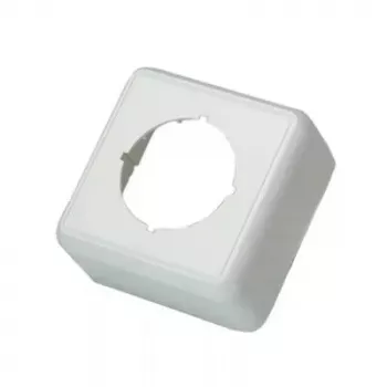Outlet box Telegärtner 25.16.8555, scatola di montaggio, 80×40×80 mm, bianco