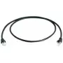 Patch cable Telegärtner MP8 FS 600 LSZH 0,5 m nero