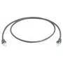 Patch cable Telegärtner FTP Cat.7 600MHz 2 m nero