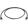 Cavo di rete Telegärtner Cat.7 MP8 FS 600 LSZH 10,0 m nero