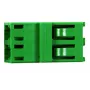 Adattatore in fibra ottica LC/APC Telegärtner J08071A0004 verde