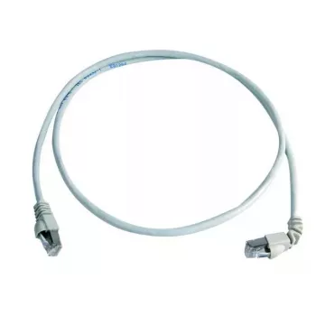 Cavo di rete Telegärtner Cat.7 MP8 FS 600 LSZH 1,0 m 1x angolo 90 gradi grigio