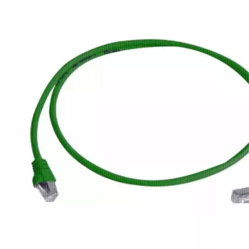 Cavo di rete Telegärtner Cat.7 MP8 FS 600 LSZH 0,5 m verde