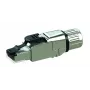 Connettore per cavo RJ-45 Telegärtner J00026A5000 per cavi Cat6a, color argento