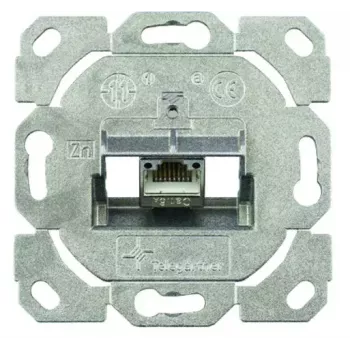 Presa RJ-45 Telegärtner J00020A0531 metallico 1 modulo categoria 6a