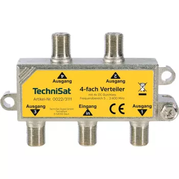 Distributore di segnale TechniSat 0022/3111 75 Ω 5 - 2400 MHz