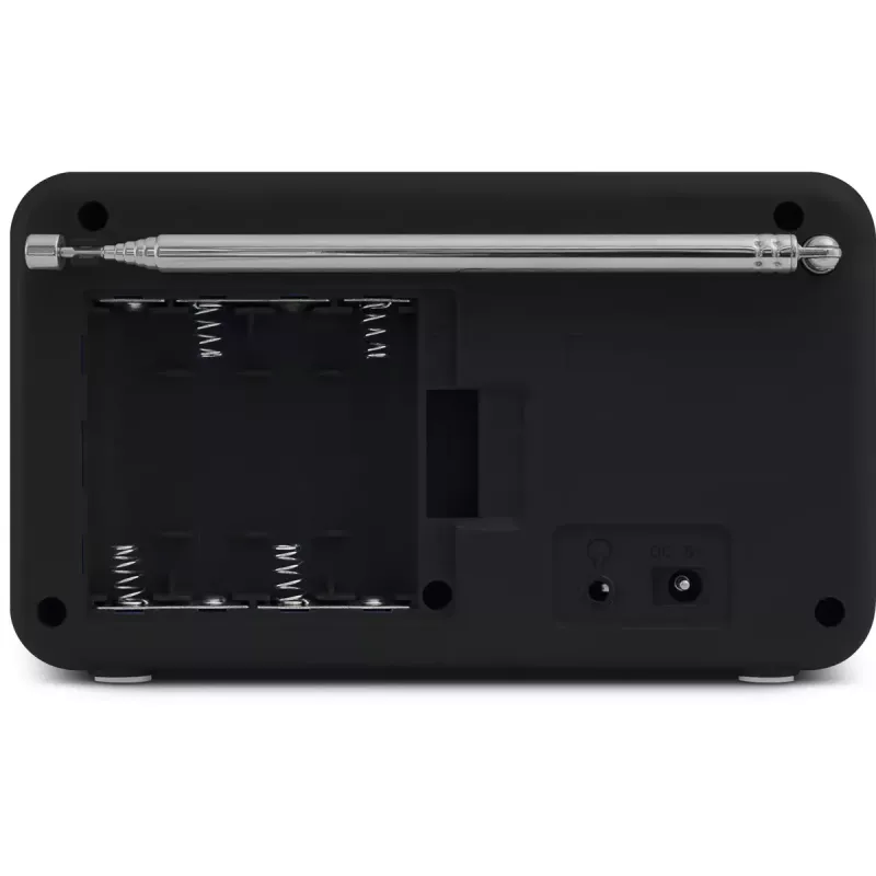 Radio portatile TECHNISAT VIOLA 2 – DAB+ e FM, display LCD, 1 W, jack 3,5 mm, nero
