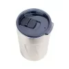 Tazza espresso TROIKA ESPRESSO DOPPIO 160 ml argento acciaio inox