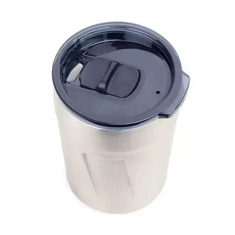 Tazza espresso TROIKA ESPRESSO DOPPIO 160 ml argento acciaio inox