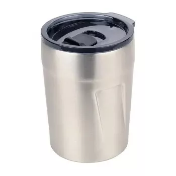 Tazza espresso TROIKA ESPRESSO DOPPIO 160 ml argento acciaio inox