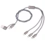 Cavo di ricarica USB-C a USB-A TROIKA CBL30/GY, 1 m, grigio