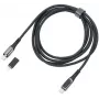 Cavo di ricarica TROIKA SPEEDY XL nero – cavo USB di ricarica e dati, modello CBL20/BK