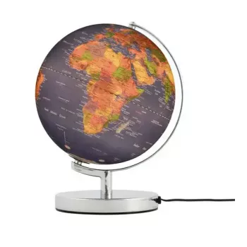 Globo fisico TROIKA TERRA LIGHT 25 cm Classic da scrivania multicolore