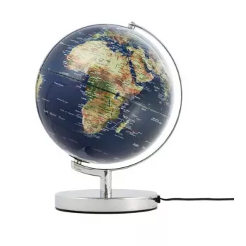 Globo fisico TROIKA TERRA LIGHT 25 cm Classic da scrivania multicolore