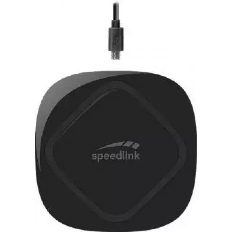 Caricabatterie SPEEDLINK SL-690401-BK smartphone nero AC USB ricarica rapida wireless