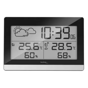 Stazione meteo digitale Technoline WS 9255 nero argento