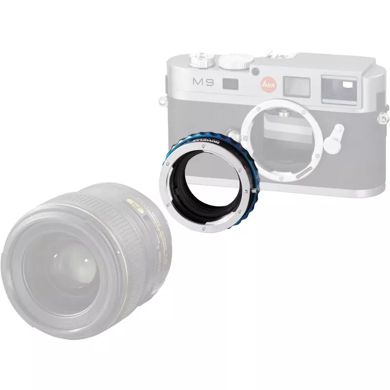 Adattatore obiettivo fotocamera Novoflex LEM/NIK NT