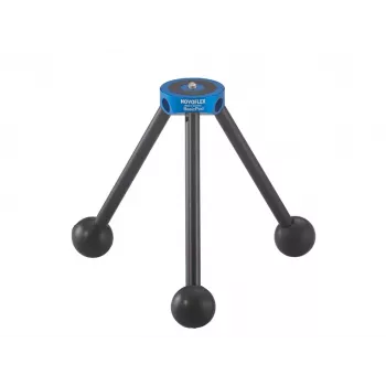 Treppiede Novoflex BasicPod Mini per fotocamere digitali/a pellicola nero blu