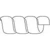Guaina isolante per cavi HellermannTyton 162-20400, nero, lunghezza 1 m, 1 pz.