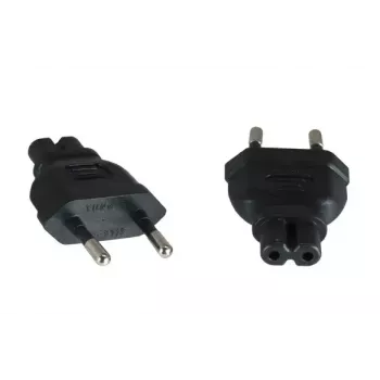 EFB Elektronik EB515.8 adattatore di alimentazione CEE7/16 spina Euro a IEC C7 (presa Euro 8)