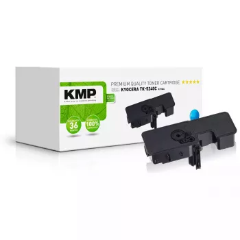 Cartuccia toner KMP Kyocera TK-5240C 3000 pagine ciano
