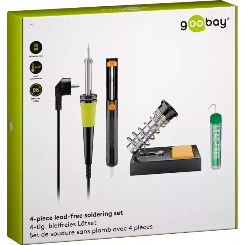 Set di saldatura senza piombo Fixpoint da 4 pezzi 30 W