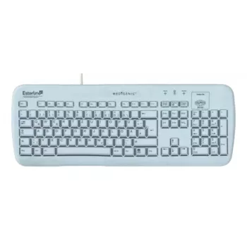 Tastiera Medigenic Essential VM9205 Medical USB PS/2 tedesco bianco