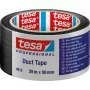 Nastro in tessuto Tesa 04610, 25 m x 50 mm, nero