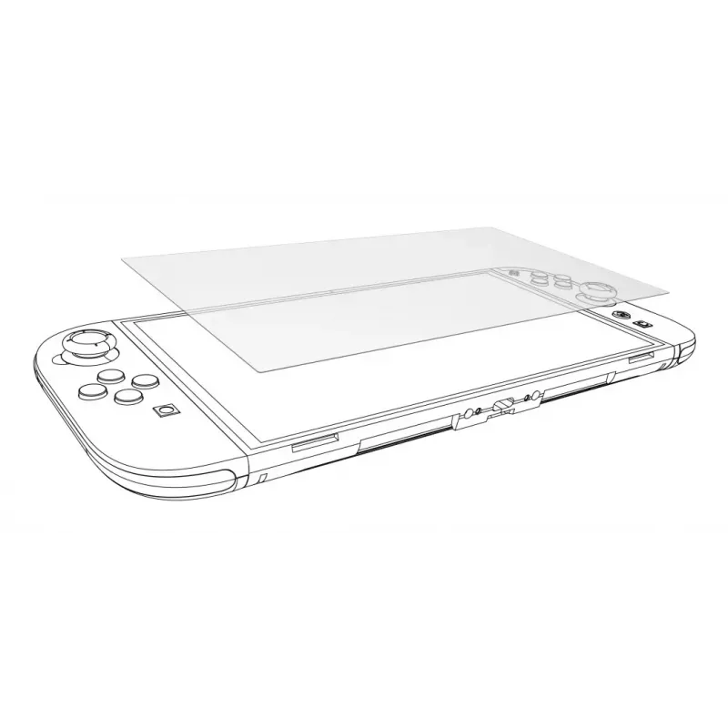 Pellicola protettiva per schermo uRage 00115534 trasparente per Nintendo Switch 2