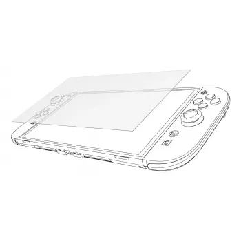 Pellicola protettiva per schermo uRage 00115534 trasparente per Nintendo Switch 2
