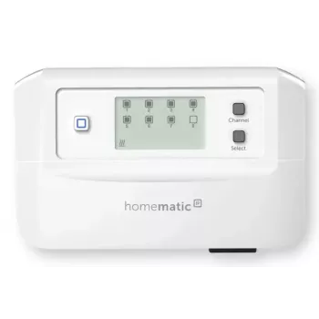 Regolatore per riscaldamento a pavimento 8 canali motorizzato, eQ-3 Homematic IP, termostato digitale (RF, AC 230 V)
