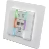 Pannello interruttore a parete eQ-3 Homematic IP interruttore a parete 6 canali plastica bianco