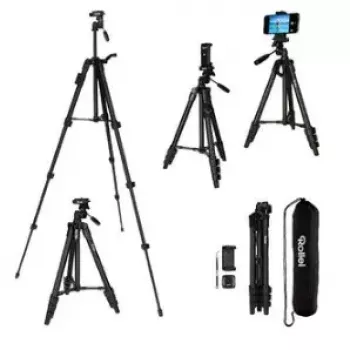 Treppiede Rollei 22638 per smartphone/action cam 3 gambe nero