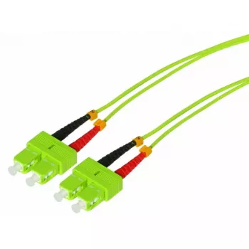 Cavo in fibra ottica Tecline 796SS00 SC OM5 0,5 m verde lime