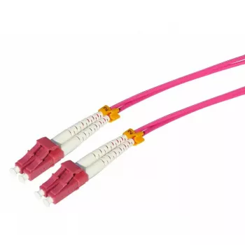 Cavo in fibra ottica Tecline 798SS00 SC OM4 0,5 m rosa viola