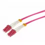 Cavo in fibra ottica Tecline 798SS00 SC OM4 0,5 m rosa viola