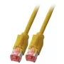 EFB Elektronik K8708GE.1 Cat.6A S/FTP LSZH cavo patch, RJ-45, 1 m, giallo