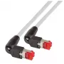 Cavo di rete EFB Elektronik K4137GR.25 RJ-45 Cat6a 25 m grigio