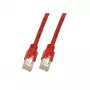 Cavo di rete EFB Elektronik K8012.2 RJ-45 Cat5e 2 m rosso