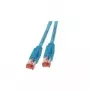 Cavo di rete EFB Elektronik 10 m RJ-45 Cat6a blu