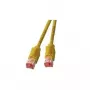 Cavo di rete EFB Elektronik RJ45 S/FTP Cat6a giallo 3 m
