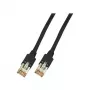 Cavo di rete EFB Elektronik K8072.3 RJ-45 Cat5e 3 m nero
