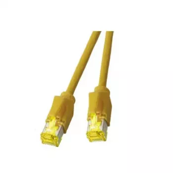 EFB Elektronik K8580GE.1,5 Cavo patch RJ45, Cat.6A S/FTP, 1,5 m, giallo