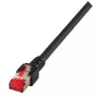 Cavo di rete EFB Elektronik RJ45 S/FTP Cat6 nero 30 m