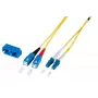 Cavo in fibra ottica EFB Elektronik O0360.0,5 0,5 m LC SC giallo
