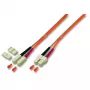 Cavo in fibra ottica InfiniBand EFB Elektronik SC/SC 50/125µ 1m