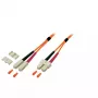 Cavo in fibra ottica EFB Elektronik O6413.5 5 m SC arancione
